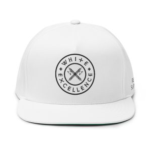 Flat Bill Snapback | Logo in Black | Reign Supreme