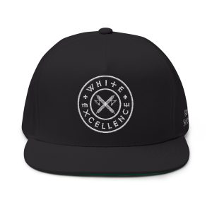 Flat Bill Snapback | Logo in White | Reign Supreme