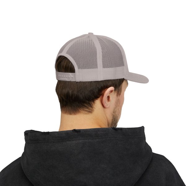 Trucker Snap | White Excellence Logo in Black - Image 8