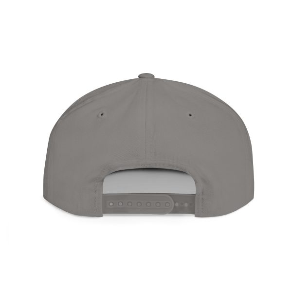 Flat Bill Snapback | Reign Supreme Logo in White - Image 5