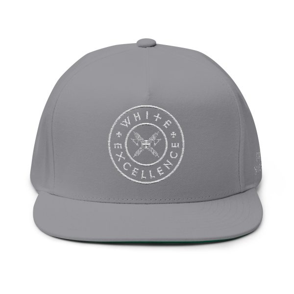 Flat Bill Snapback | Logo in White | Reign Supreme - Image 5