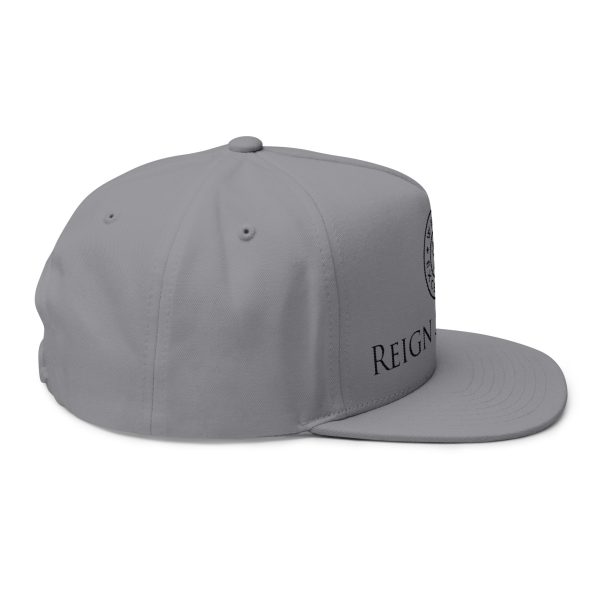 Flat Bill Snapback | Reign Supreme | Logo in Black 002 - Image 8