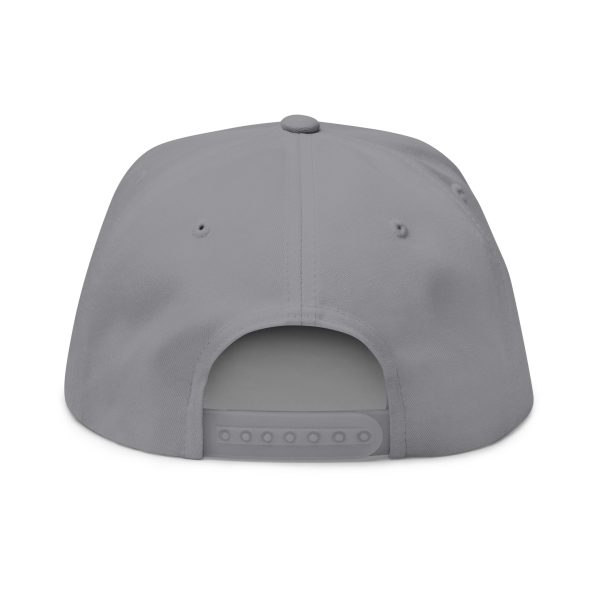 Flat Bill Snapback | Logo in White | Reign Supreme - Image 6