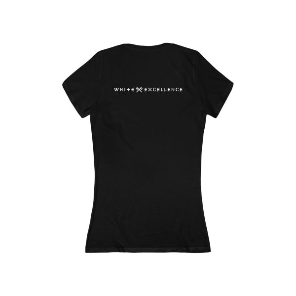 Women's V-Neck | White Excellence - Image 2
