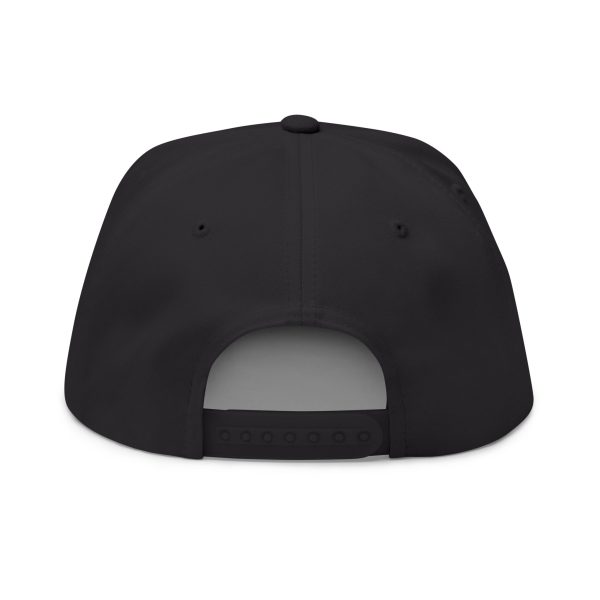 Flat Bill Snapback | Logo in White | Reign Supreme - Image 2