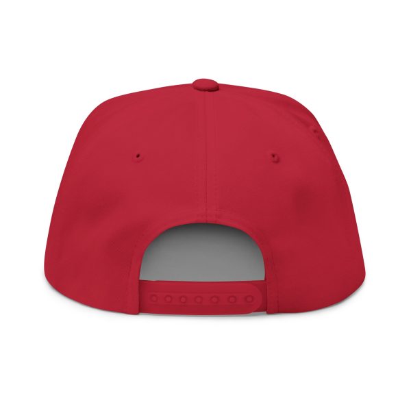 Flat Bill Snapback | Reign Supreme | Logo in White 002 - Image 2