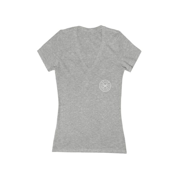 Women's V-Neck | White Excellence - Image 3