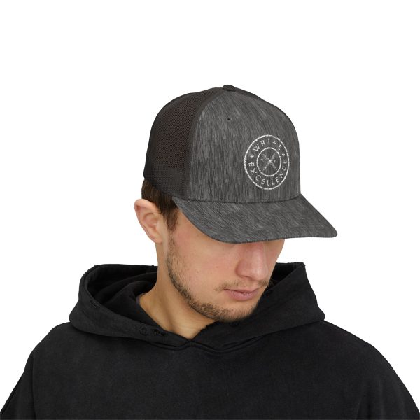 Trucker Snap | White Excellence Logo in White - Image 15