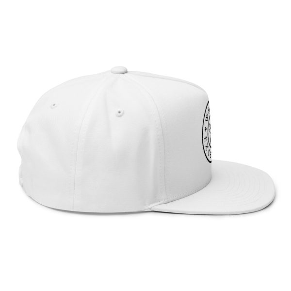 Flat Bill Snapback | Logo in Black | Reign Supreme - Image 4