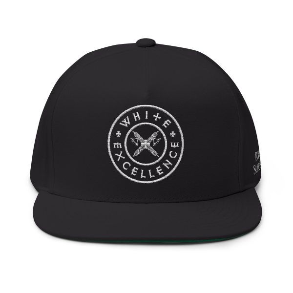 Flat Bill Snapback | Logo in White | Reign Supreme