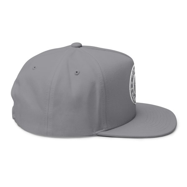 Flat Bill Snapback | Logo in White | Reign Supreme - Image 8