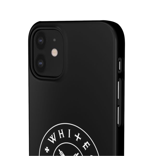 iPhone Snap Case | Glossy or Matte | Black - Image 2