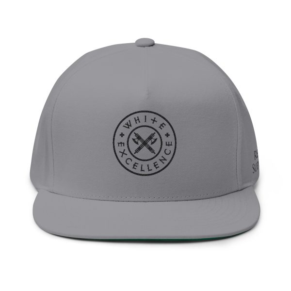 Flat Bill Snapback | Logo in Black | Reign Supreme - Image 5