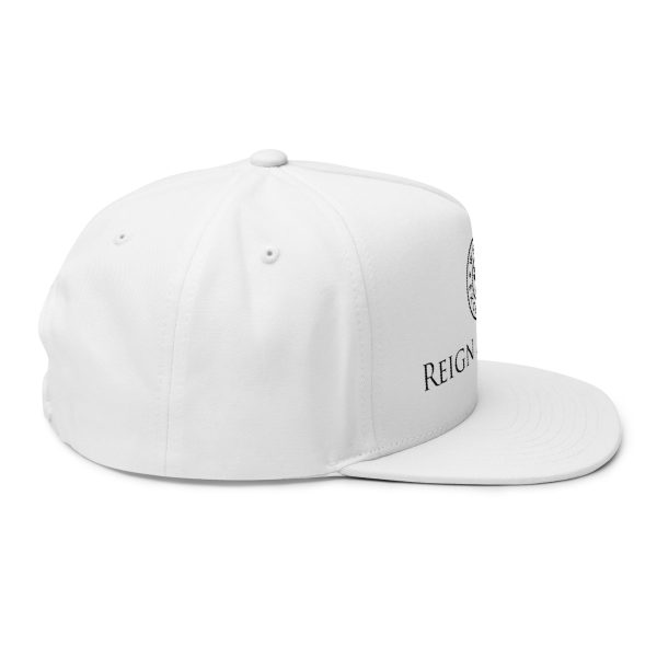 Flat Bill Snapback | Reign Supreme | Logo in Black 002 - Image 4