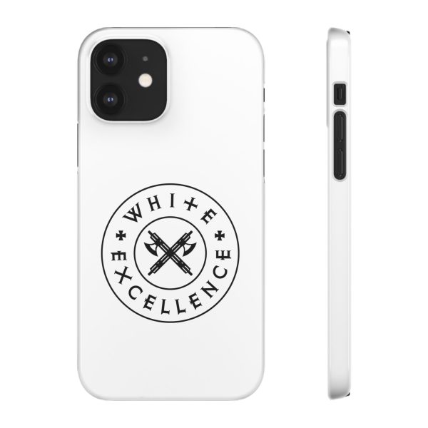 iPhone Snap Case | Glossy or Matte | White - Image 5