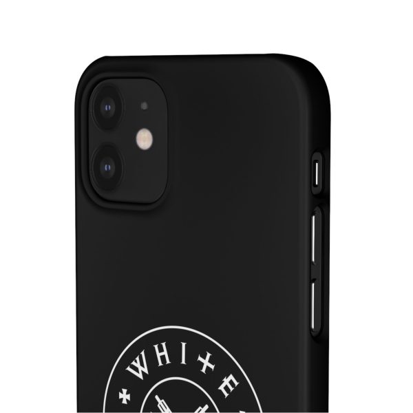 iPhone Snap Case | Glossy or Matte | Black - Image 4