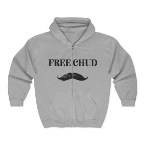 FREE CHUD Full Zip Hooded Sweatshirt