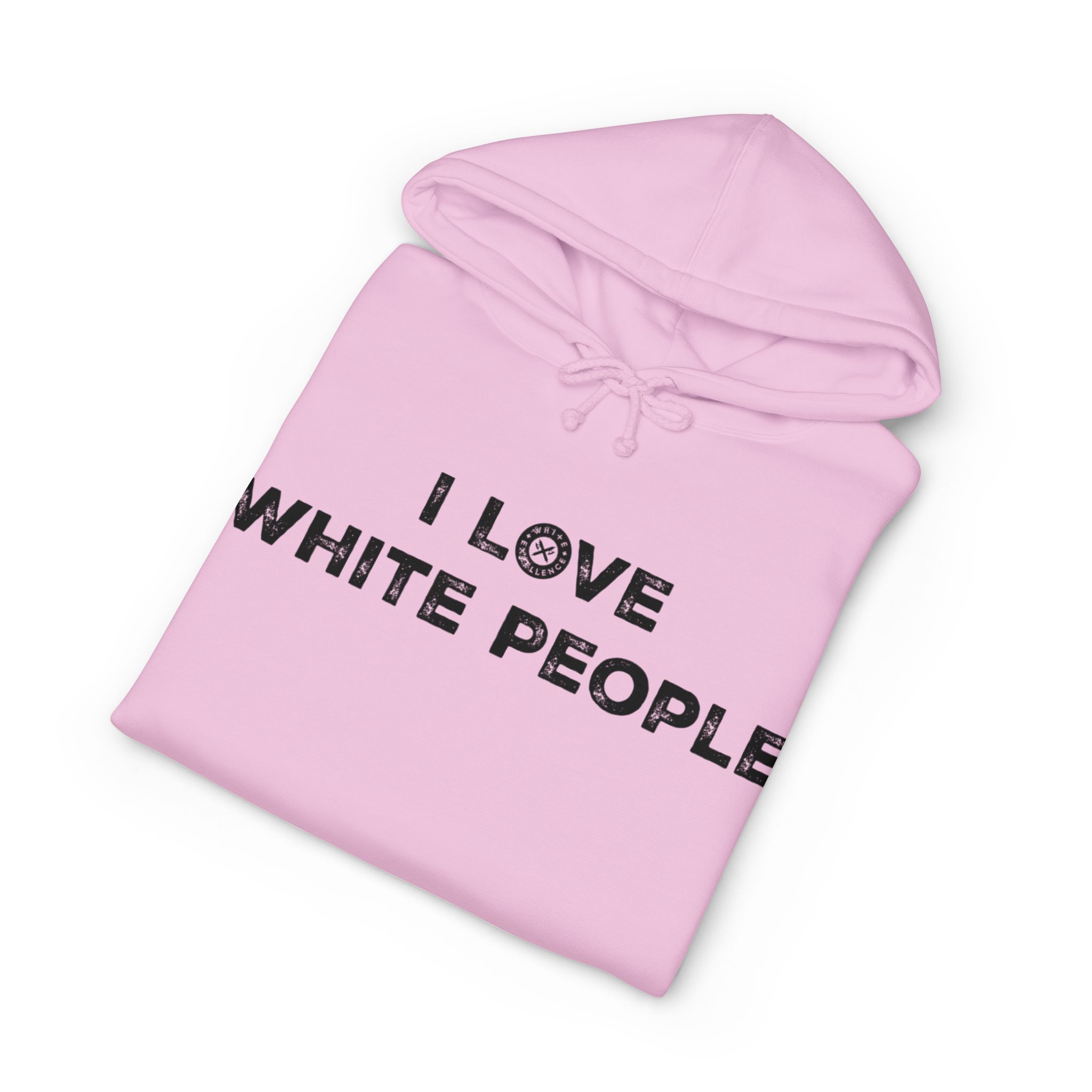 I Love White People | Full Zip Hooded Sweatshirt - Image 20