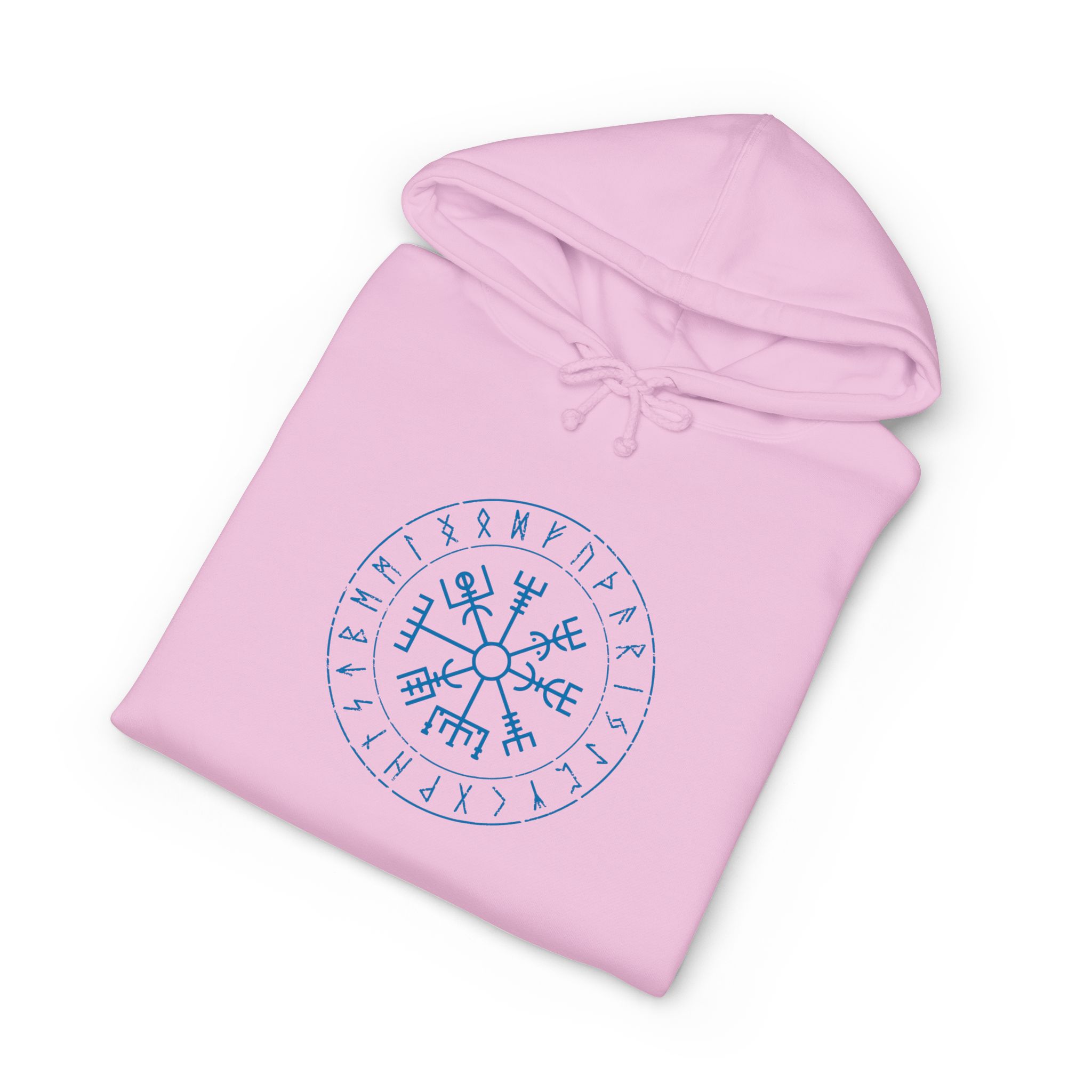 Runes and Vegvisir | Full Zip Hooded Sweatshirt - Image 20