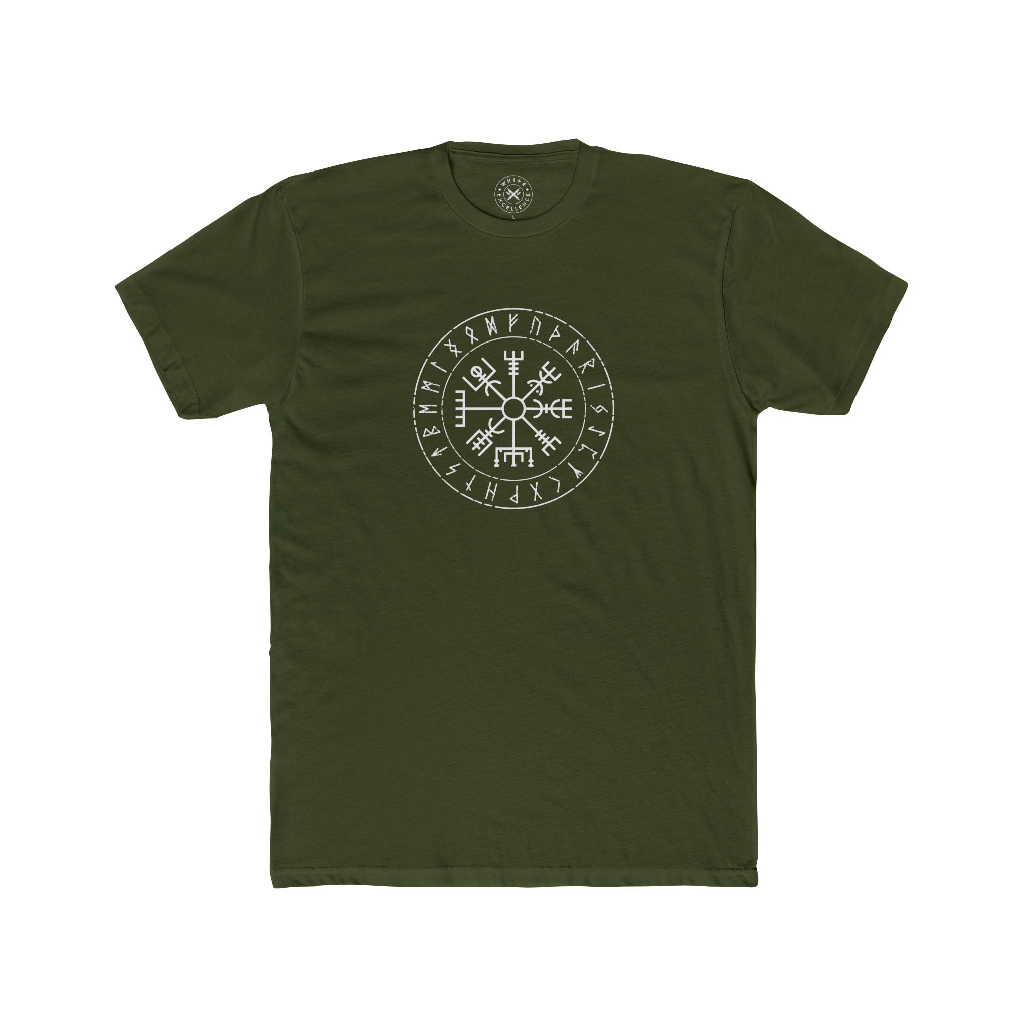 Runes and Vegvisir | White 001 - Image 13