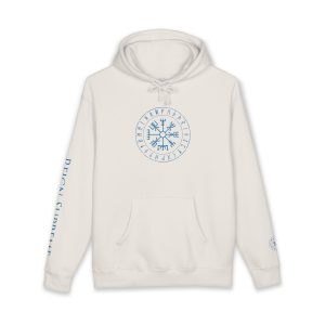 Runes and Vegvisir | Full Zip Hooded Sweatshirt