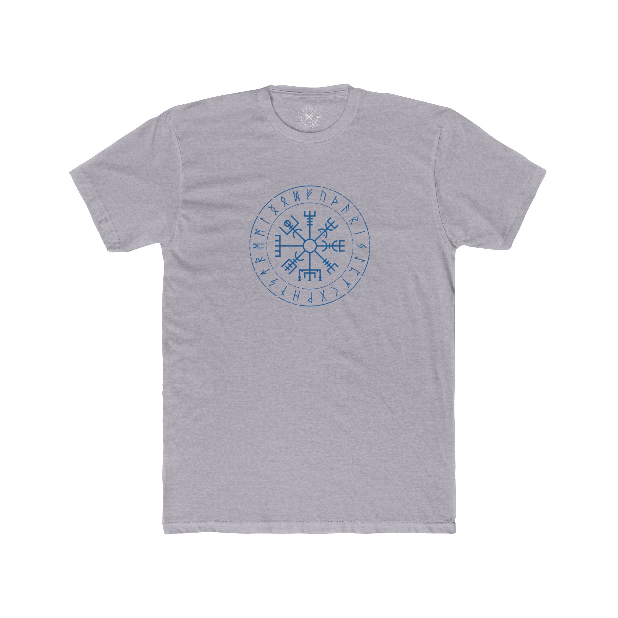 Runes and Vegvisir | Blue 001 - Image 7
