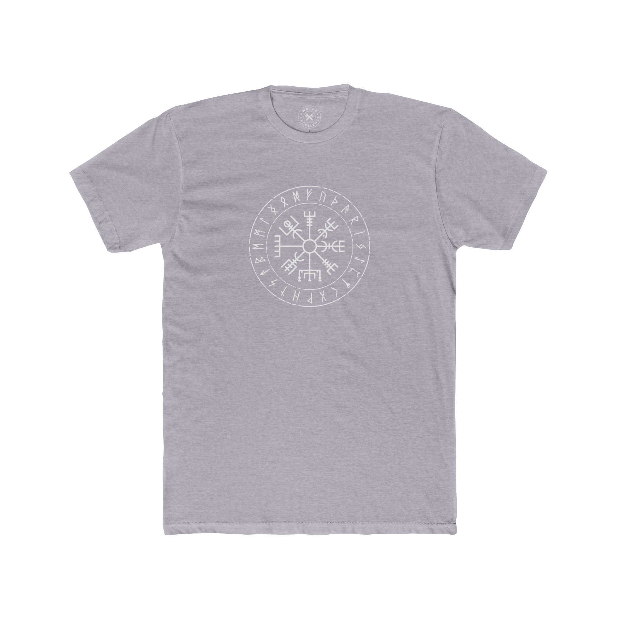 Runes and Vegvisir | White 001 - Image 7