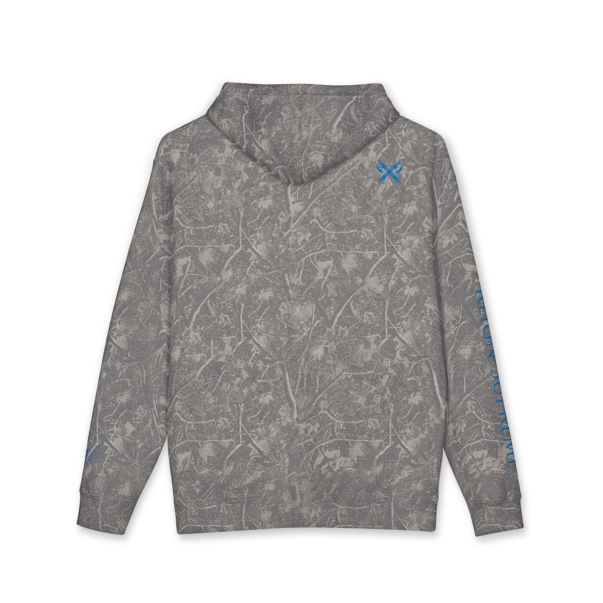 Runes and Vegvisir | Full Zip Hooded Sweatshirt - Image 35