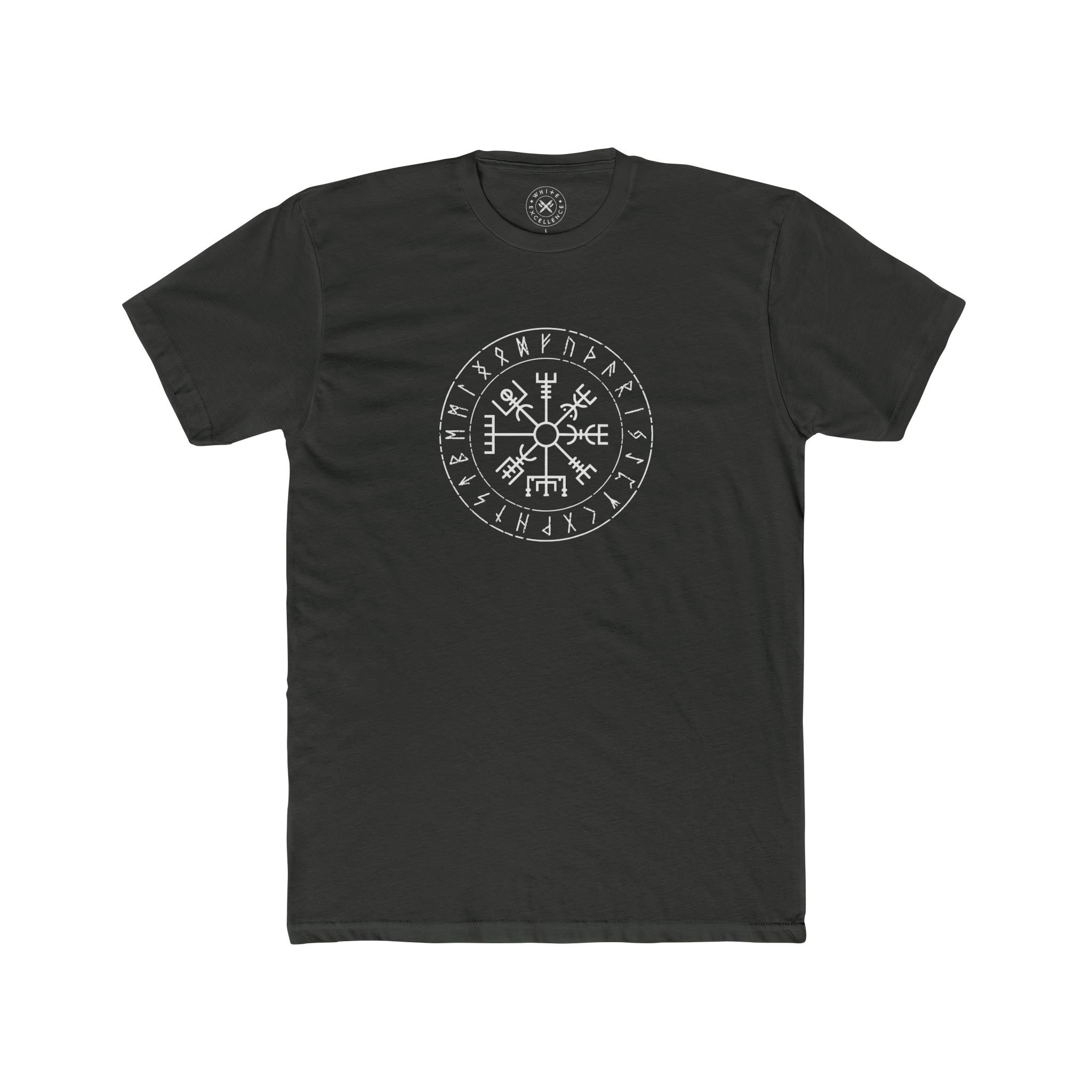 Runes and Vegvisir | White 001 - Image 4