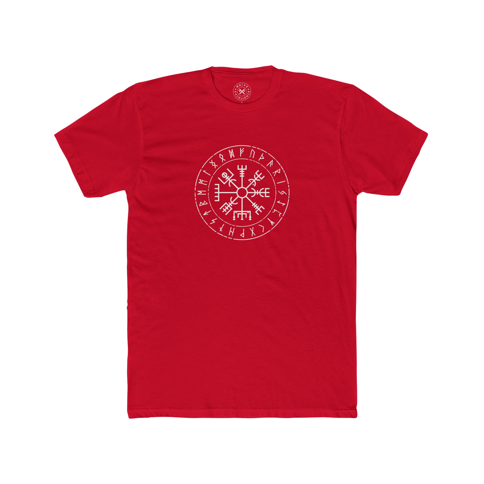 Runes and Vegvisir | White 001 - Image 10