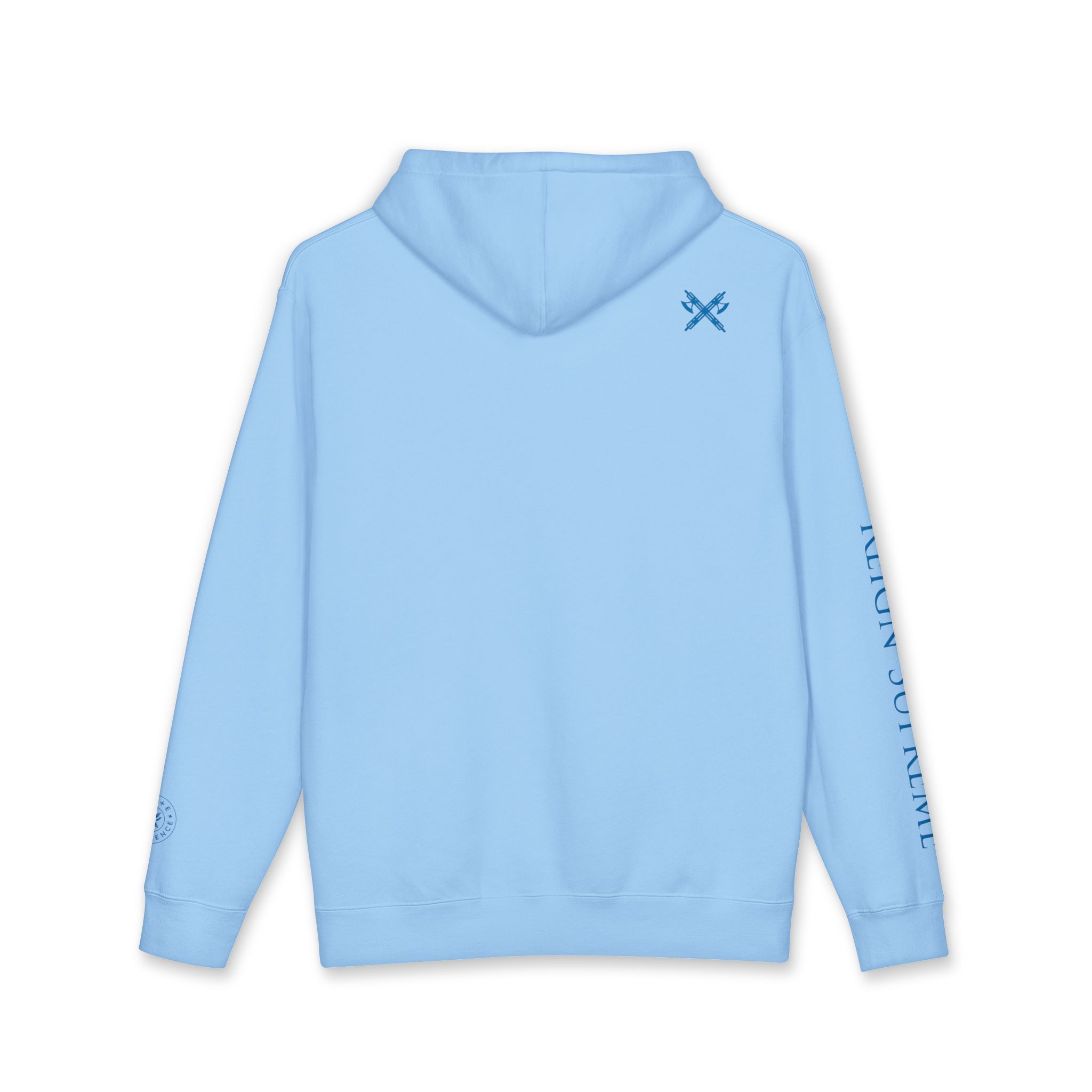 Runes and Vegvisir | Full Zip Hooded Sweatshirt - Image 11