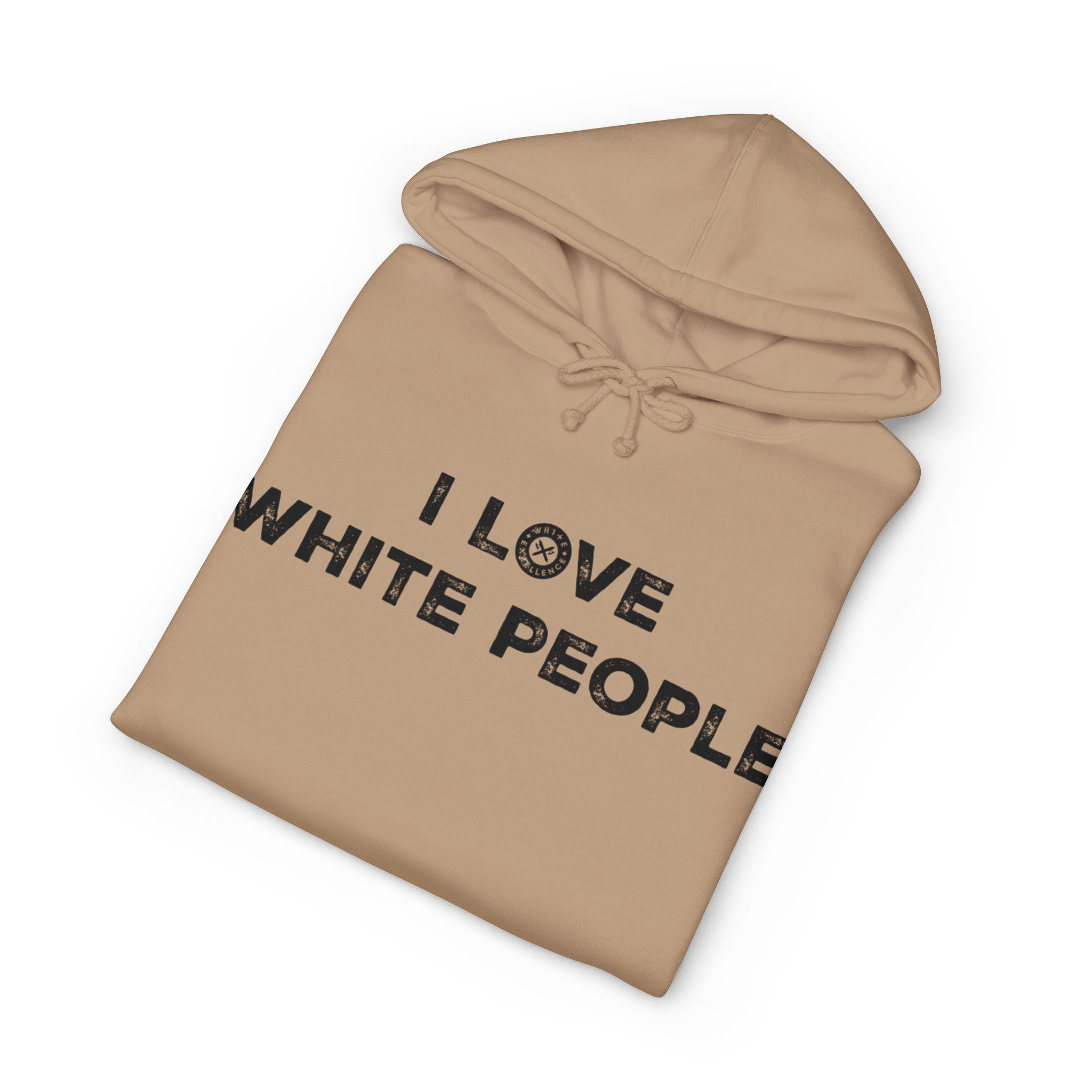 I Love White People | Full Zip Hooded Sweatshirt - Image 24