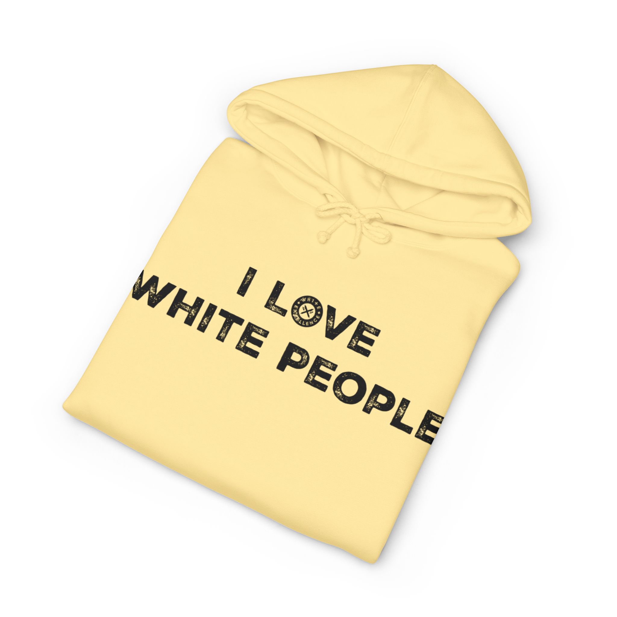 I Love White People | Full Zip Hooded Sweatshirt - Image 32