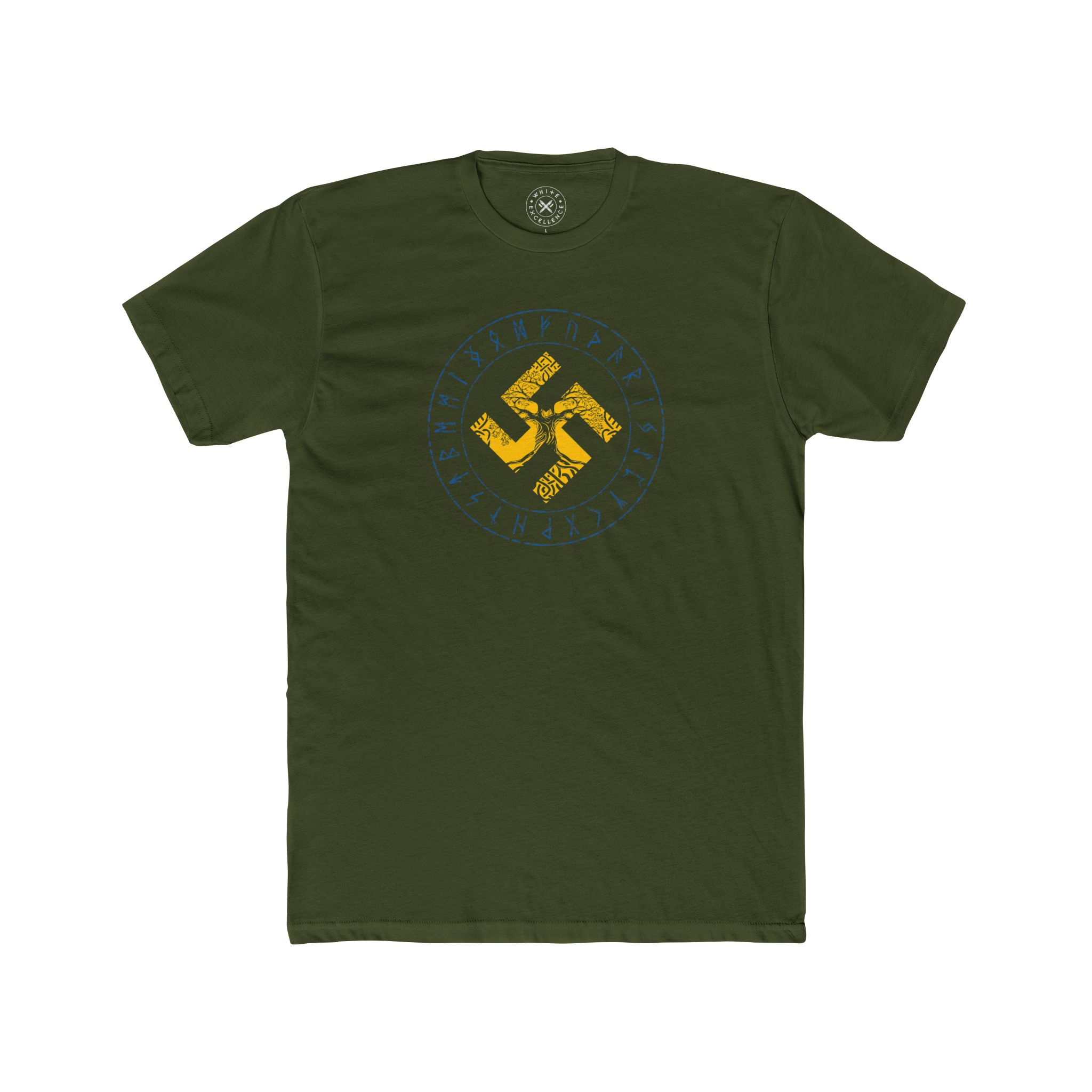 Hakenkruez & Runes | Blue and Yellow 001 - Image 13