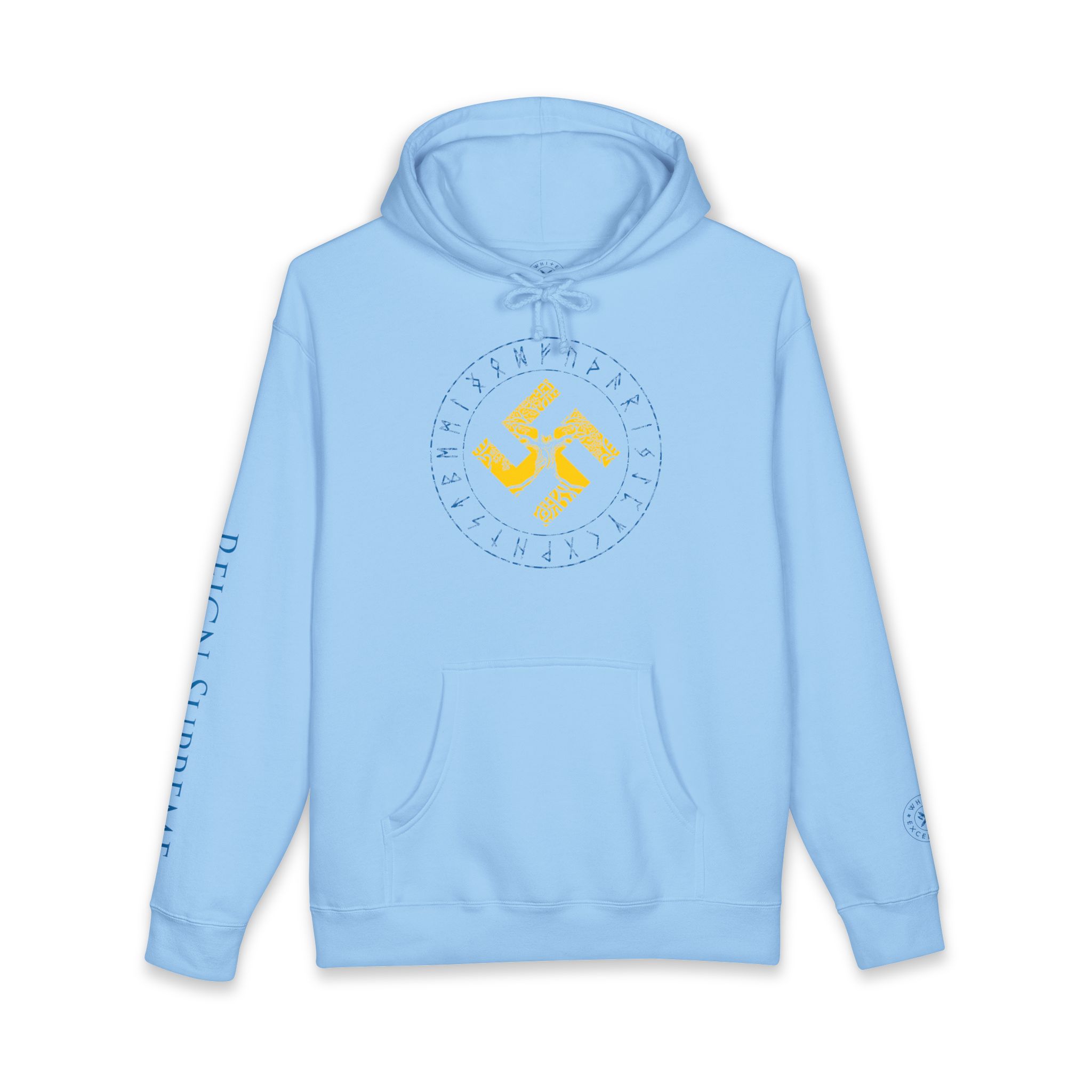 Hakenkreuz and Runes | Hooded Sweatshirt - Image 10