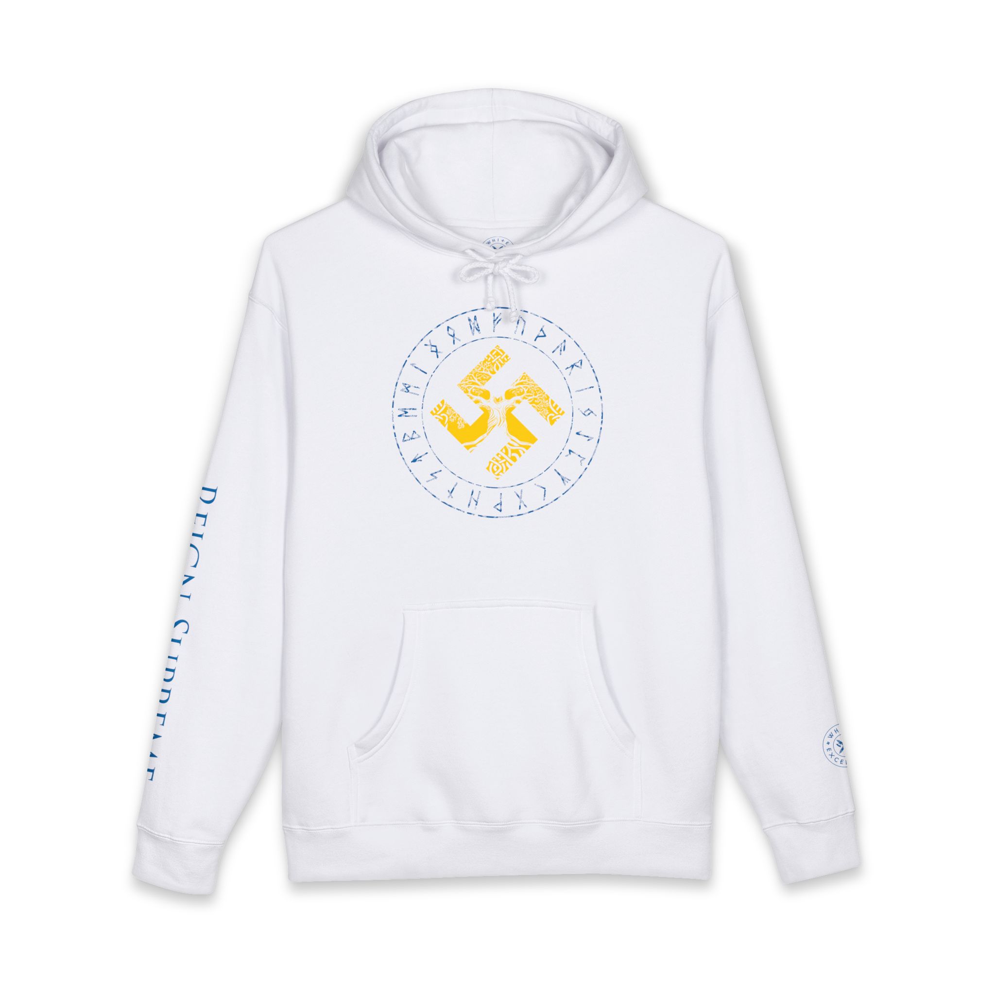 Hakenkreuz and Runes | Hooded Sweatshirt - Image 26