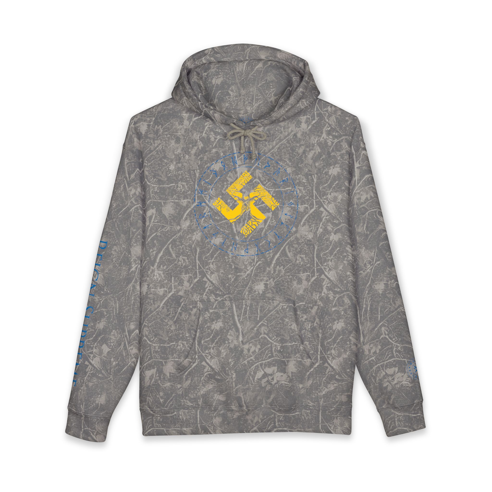 Hakenkreuz and Runes | Hooded Sweatshirt - Image 34