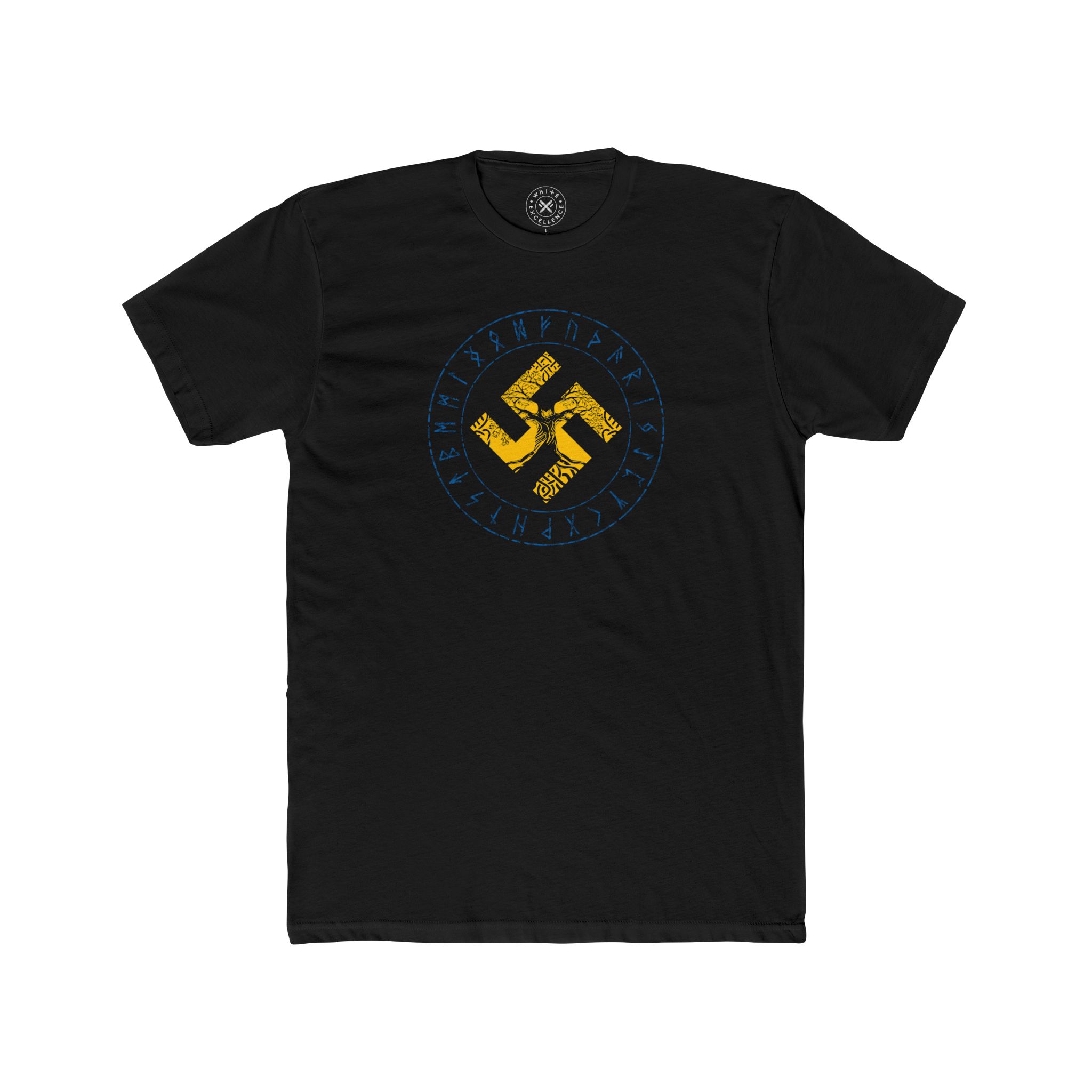 Hakenkruez & Runes | Blue and Yellow 001