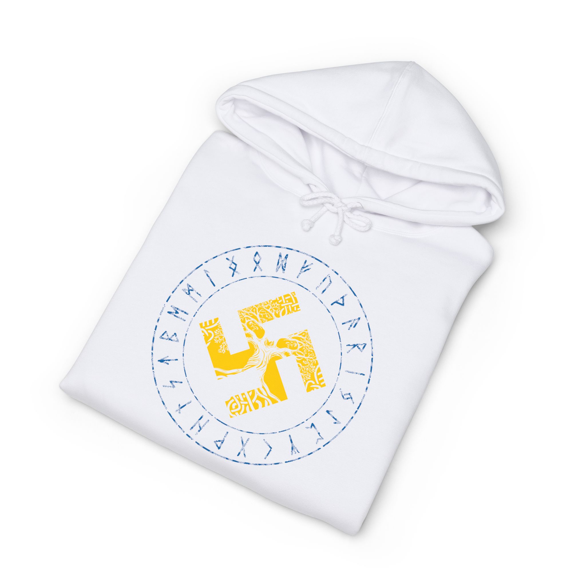 Hakenkreuz and Runes | Hooded Sweatshirt - Image 28