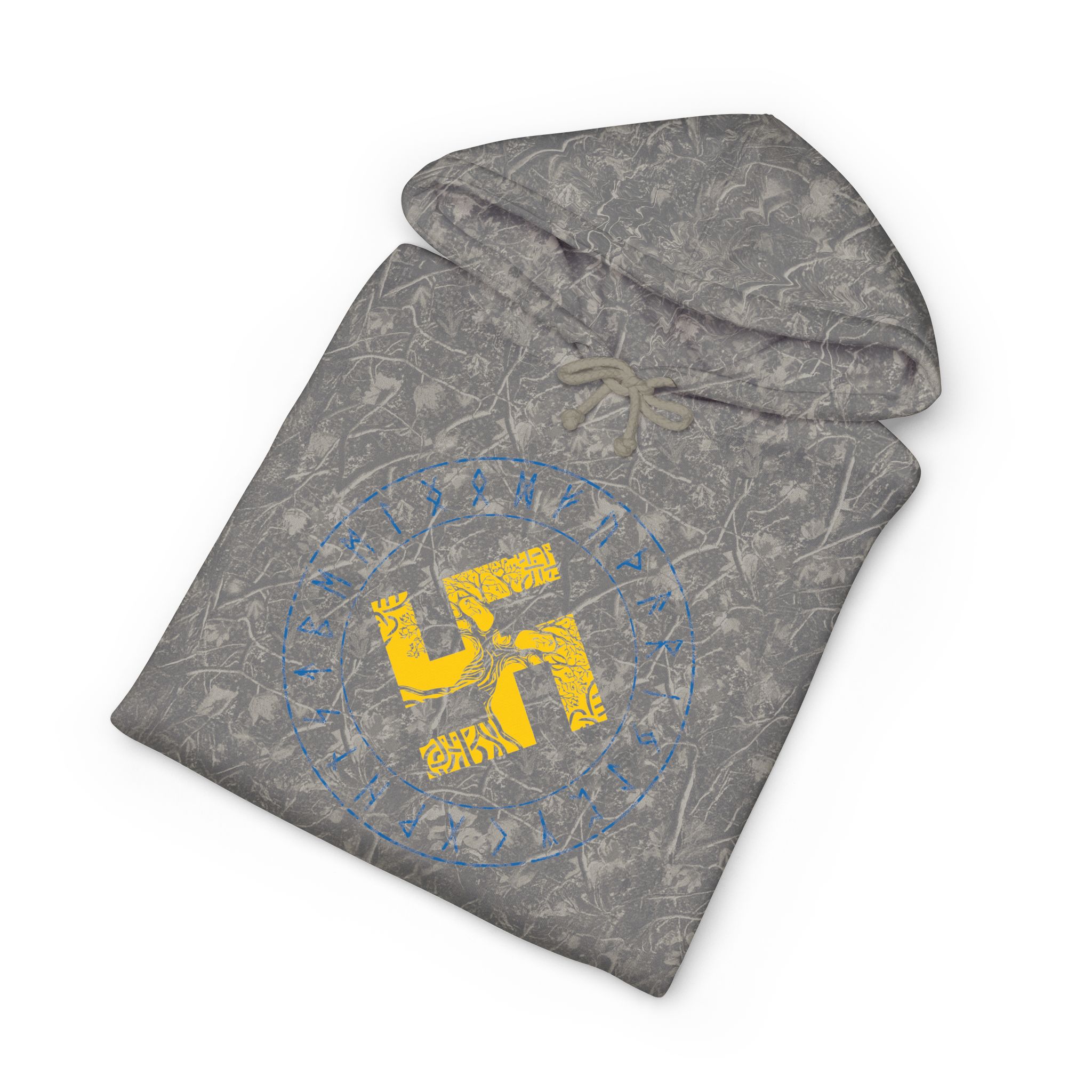 Hakenkreuz and Runes | Hooded Sweatshirt - Image 36