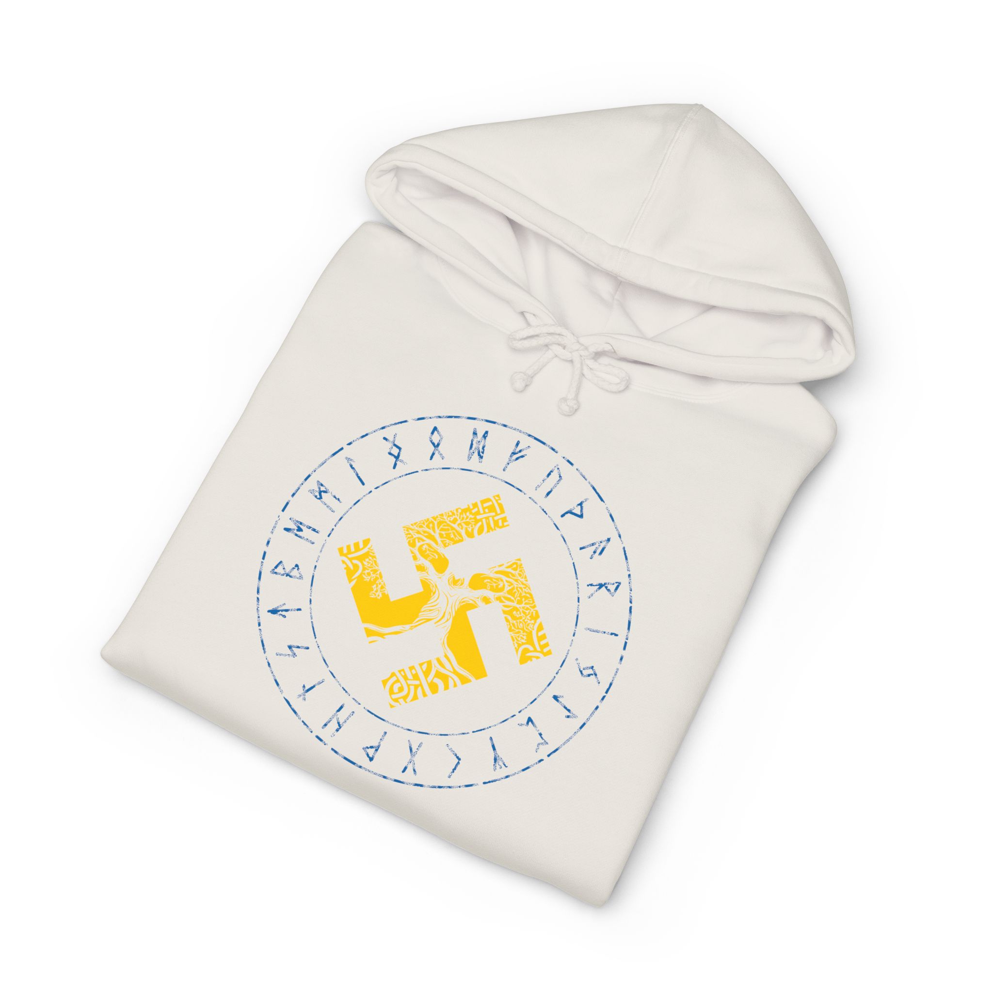 Hakenkreuz and Runes | Hooded Sweatshirt - Image 4