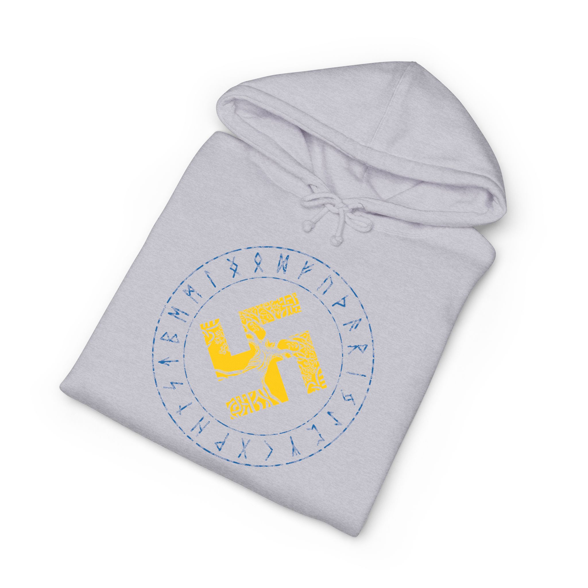 Hakenkreuz and Runes | Hooded Sweatshirt - Image 16